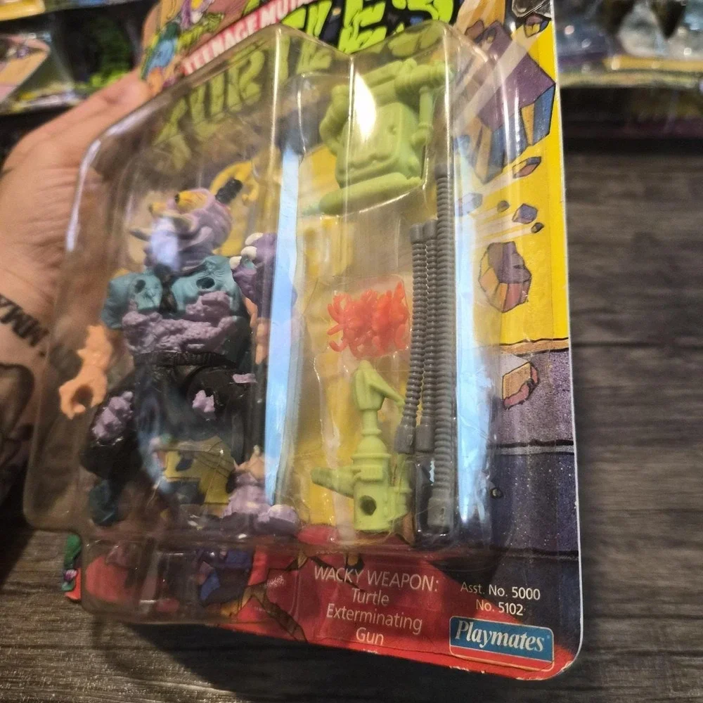 1990 TMNT Scumbug MOC Sealed Playmates Vintage Action Figure No. 5102